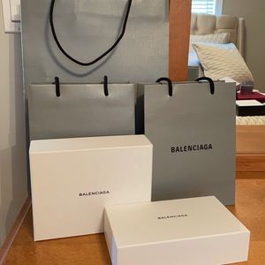 Authentic Balenciaga packaging